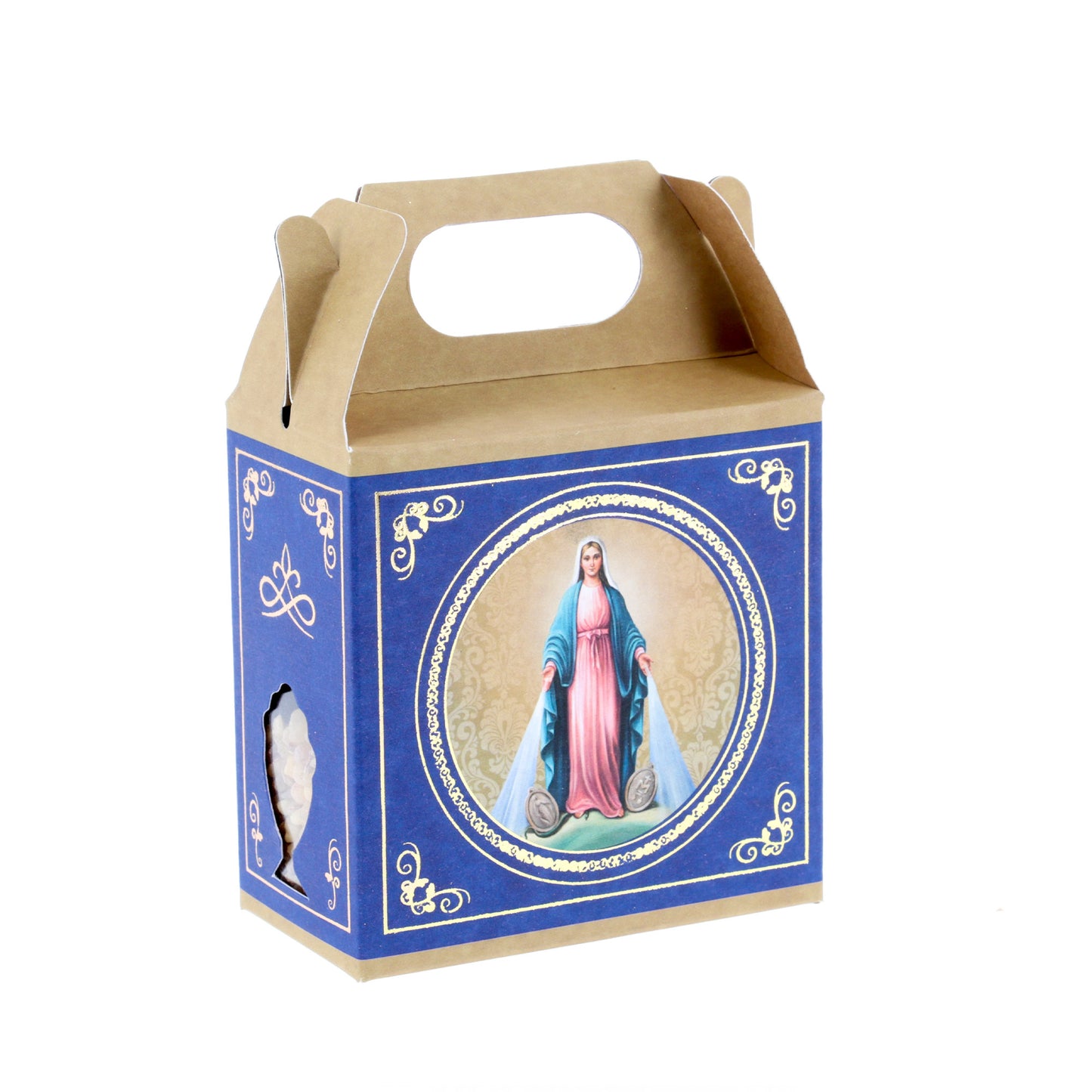 Confezione con incenso e carboncini. Soggetti assortiti.