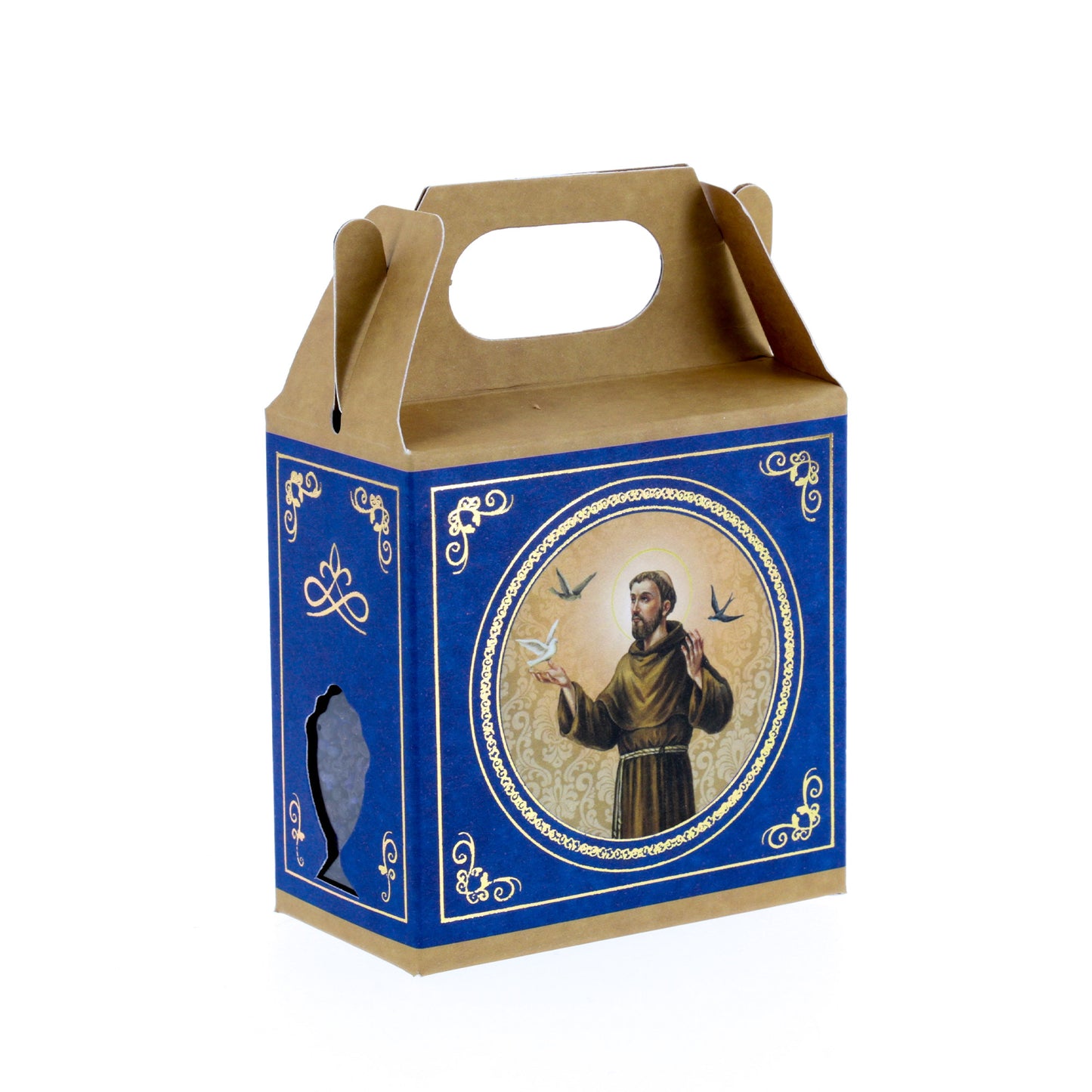Confezione con incenso e carboncini. Soggetti assortiti.