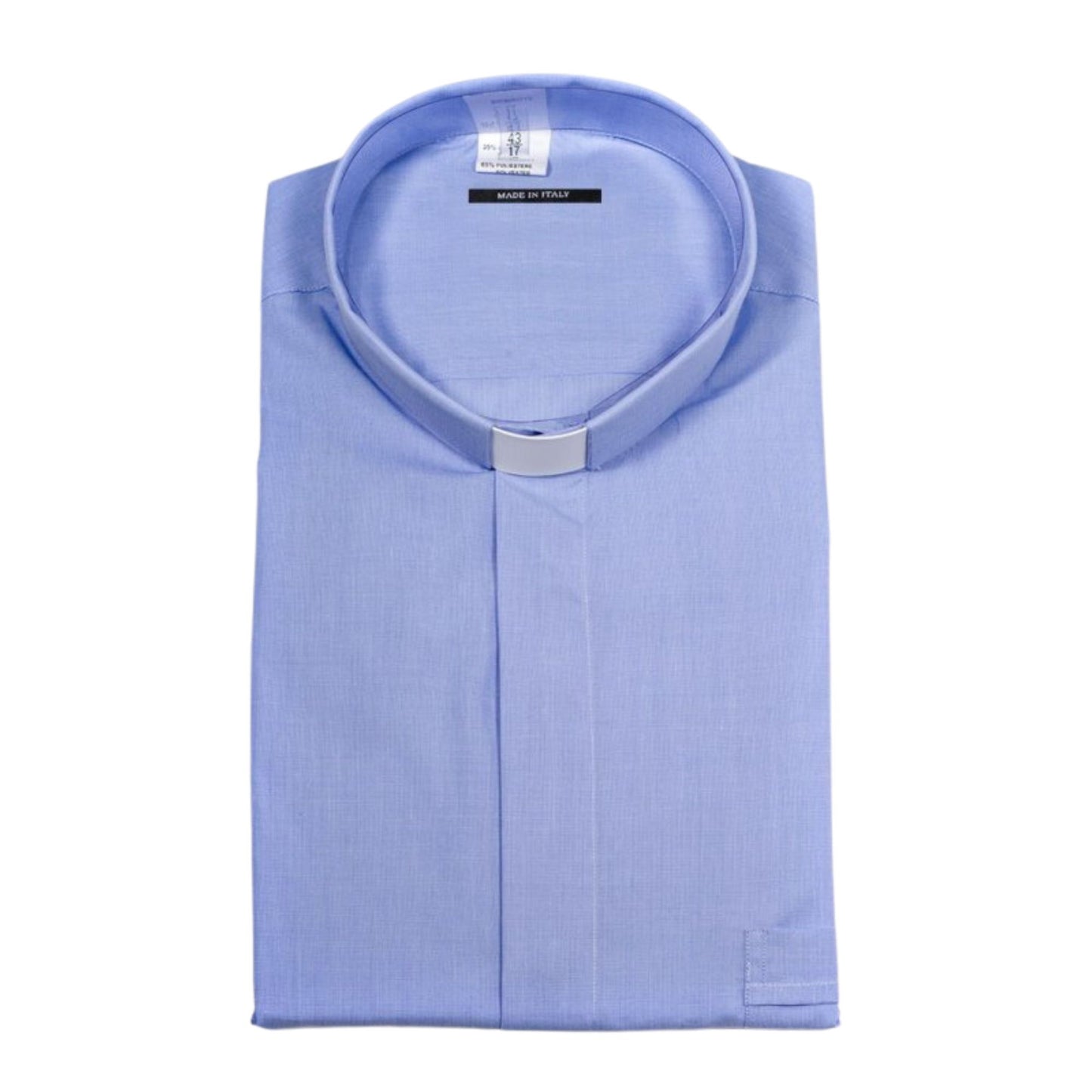 Camicia mezza manica fil a fil misto cotone