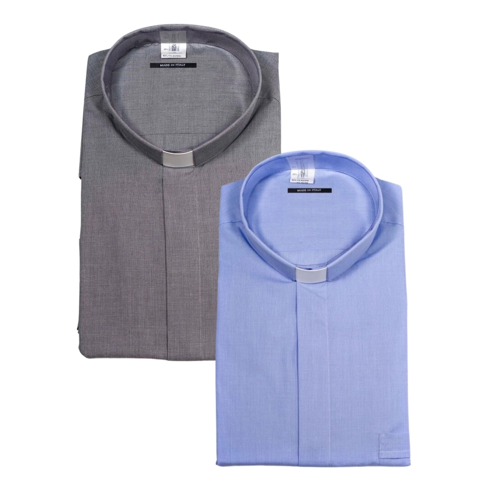 Camicia mezza manica fil a fil misto cotone
