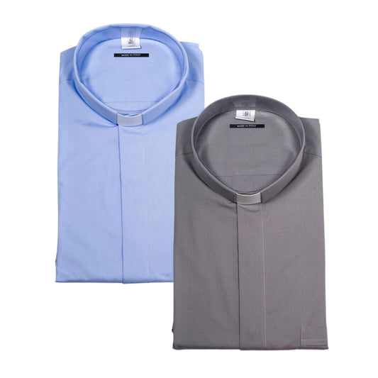 Camicia mezza manica 100% cotone