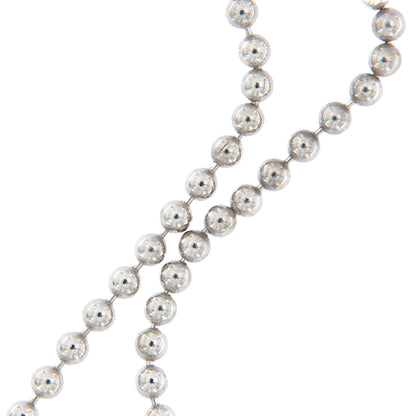 Bracciale mini sfere e Croce con zirconi in argento 925 rodiato. Lunghezza  17+3 cm.