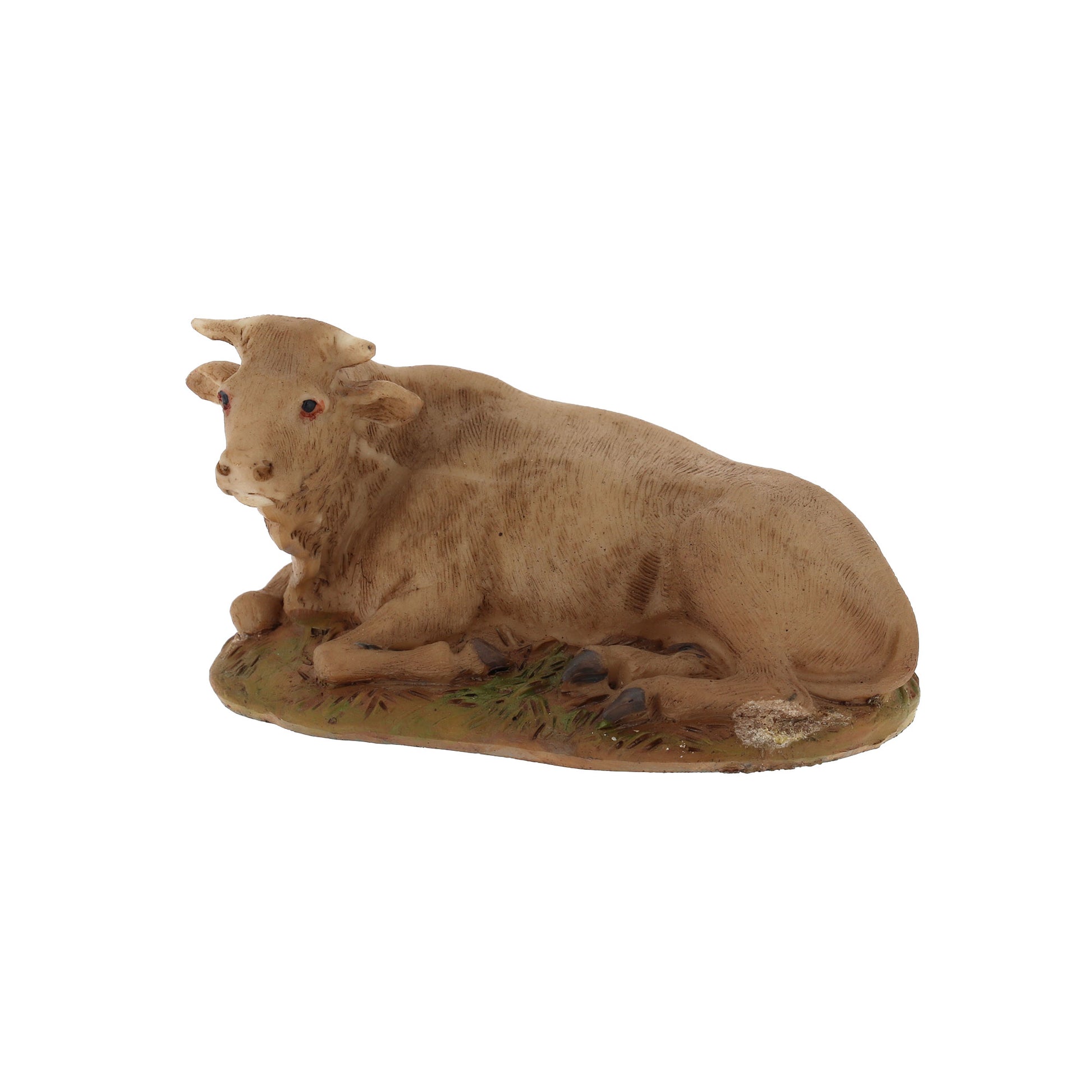 Bue in resina.  Altezza 5 cm