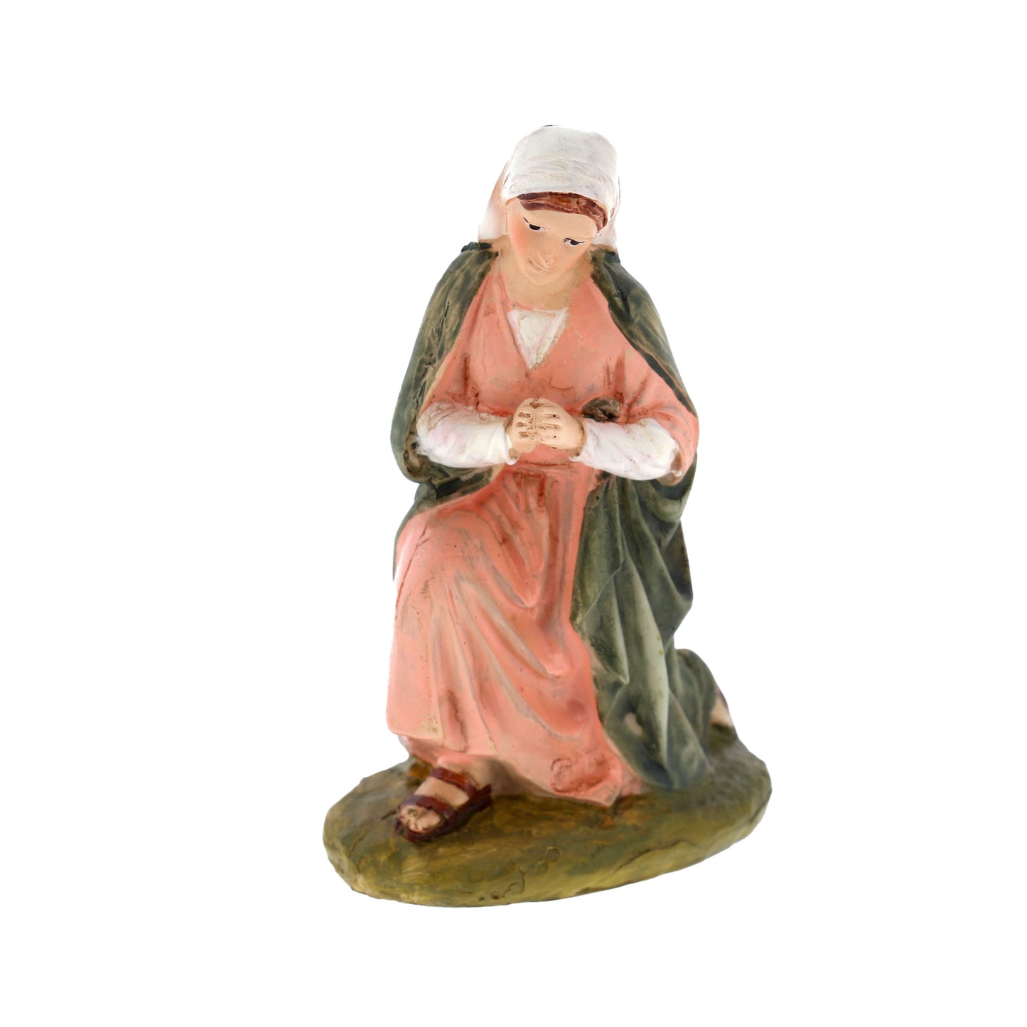 Madonna in resina. Altezza 9 cm