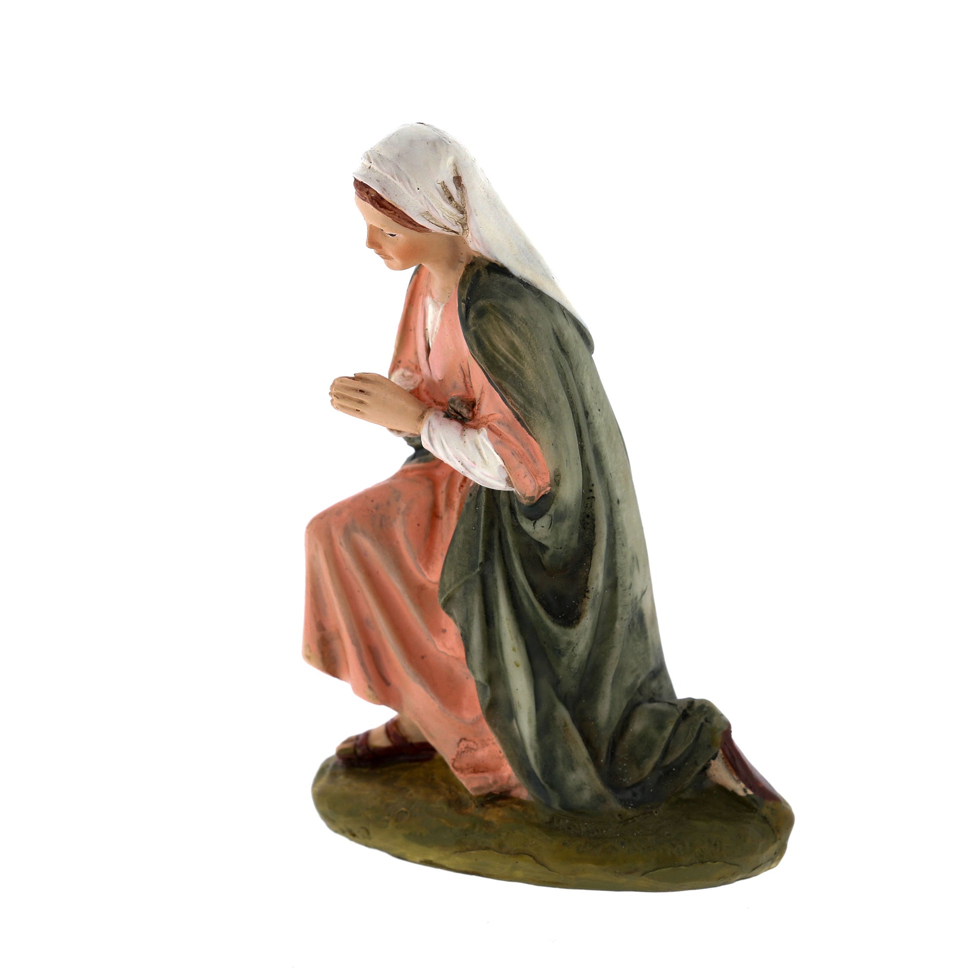 Madonna in resina. Altezza 9 cm