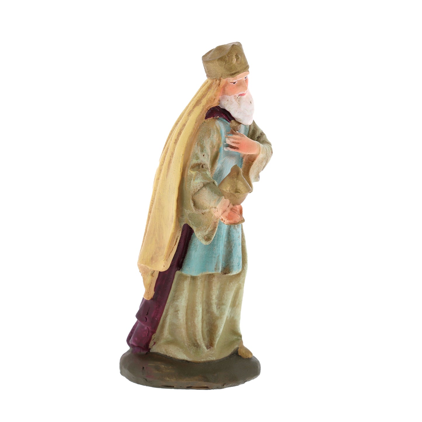 Re Magio in resina. Altezza 10 cm