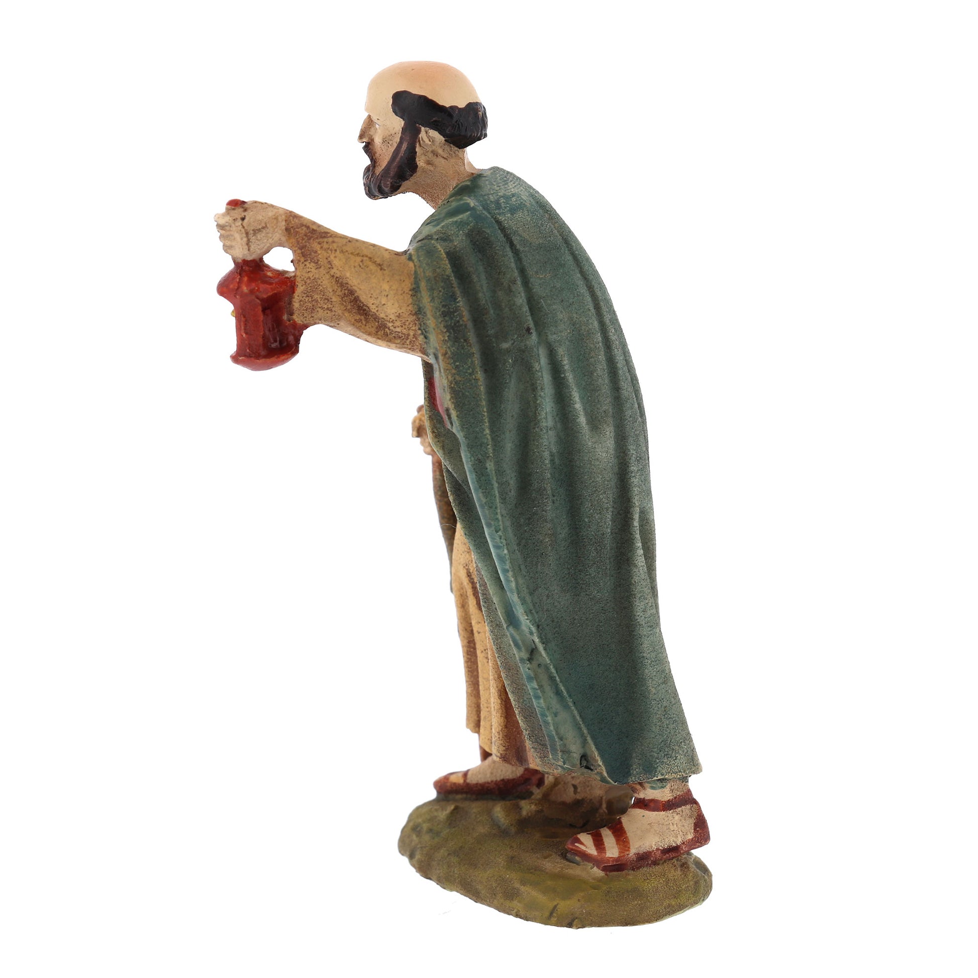 Pastore in resina. Altezza 10 cm