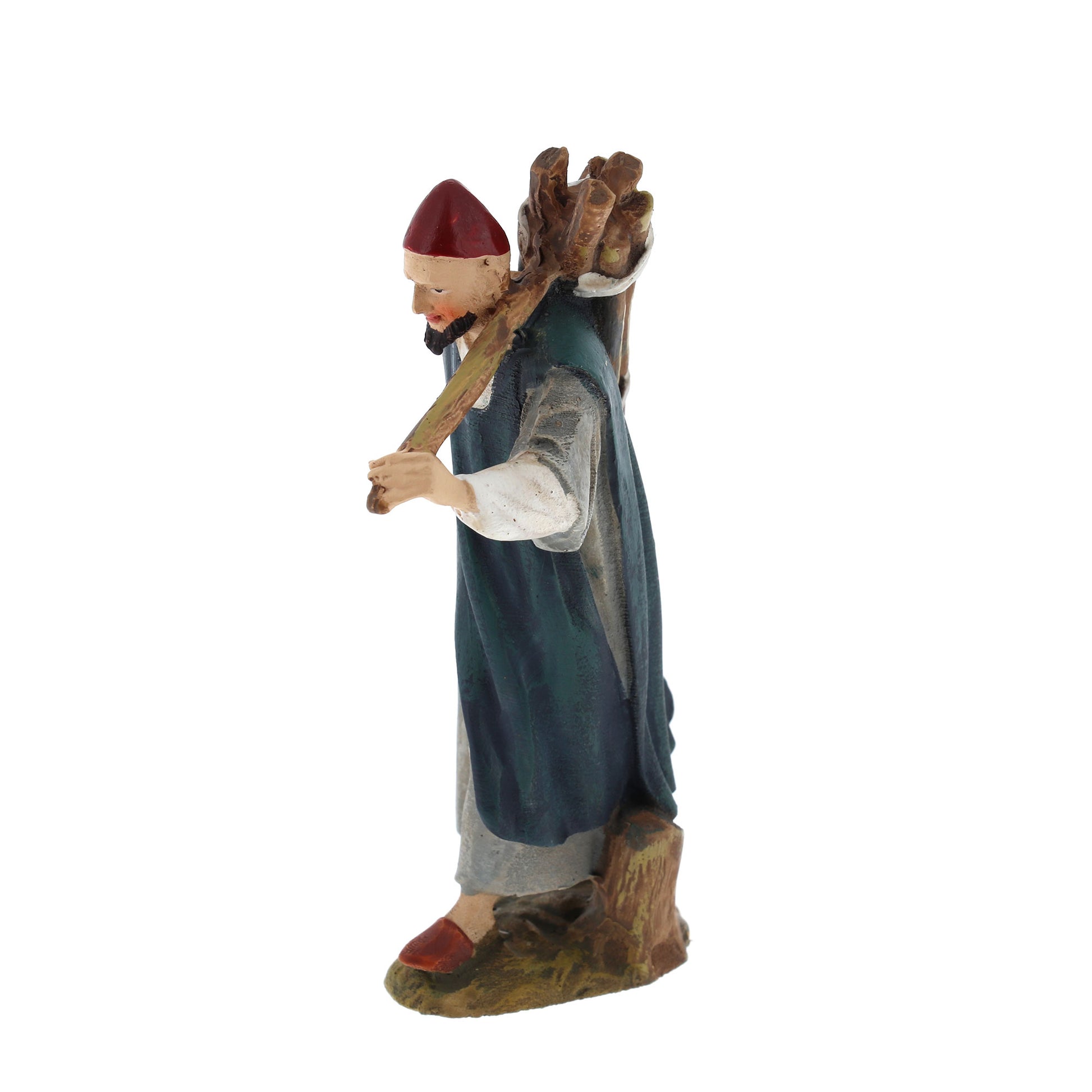 Pastore in resina. Altezza 10 cm