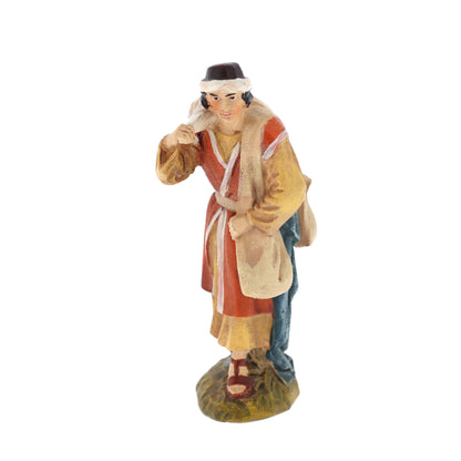 Pastore in resina. Altezza 10 cm