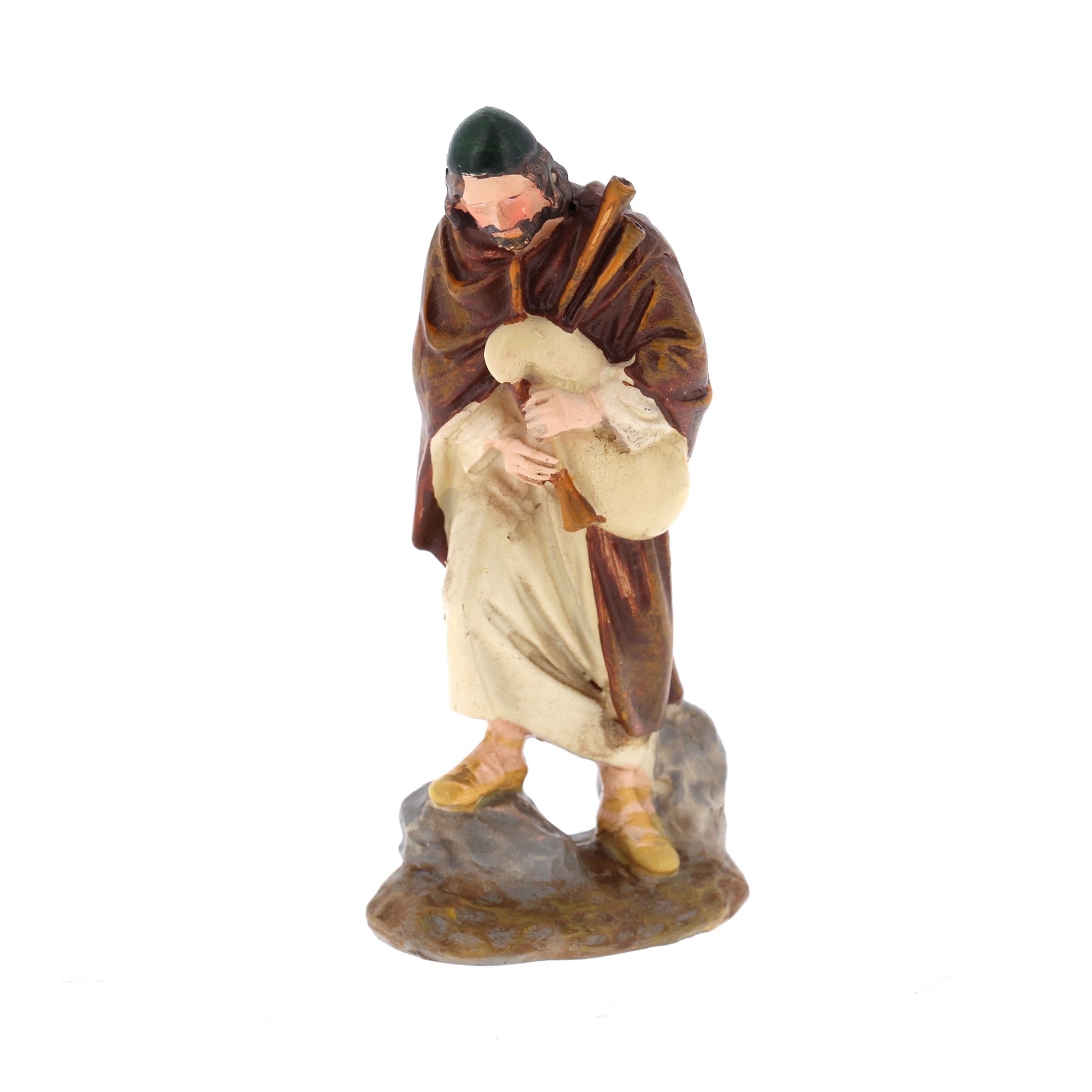 Pastore in resina. Altezza 10 cm