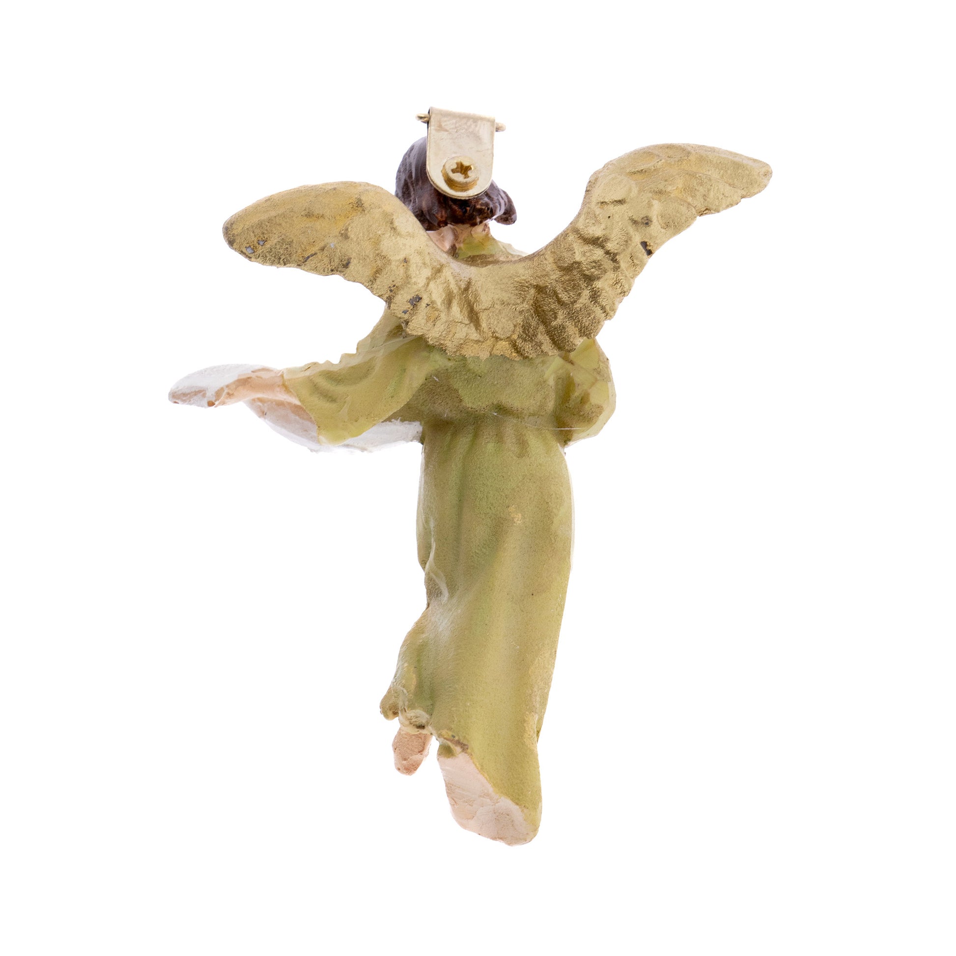 Angelo Gloria in resina. Altezza 8,5 cm
