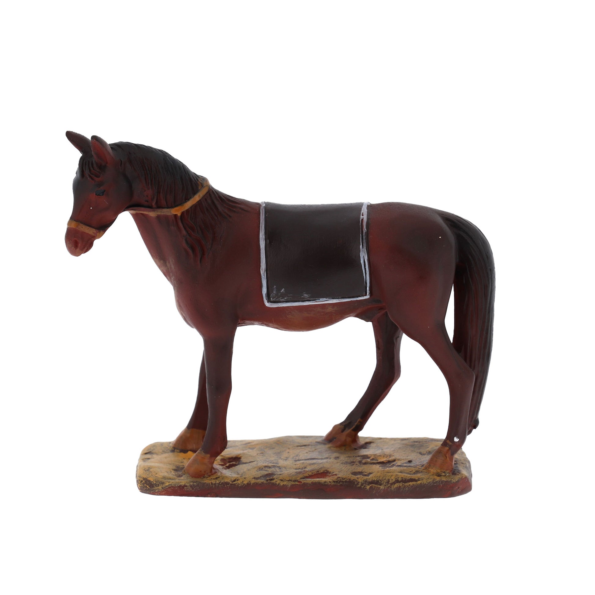 Cavallo in resina. Altezza 9,5 cm