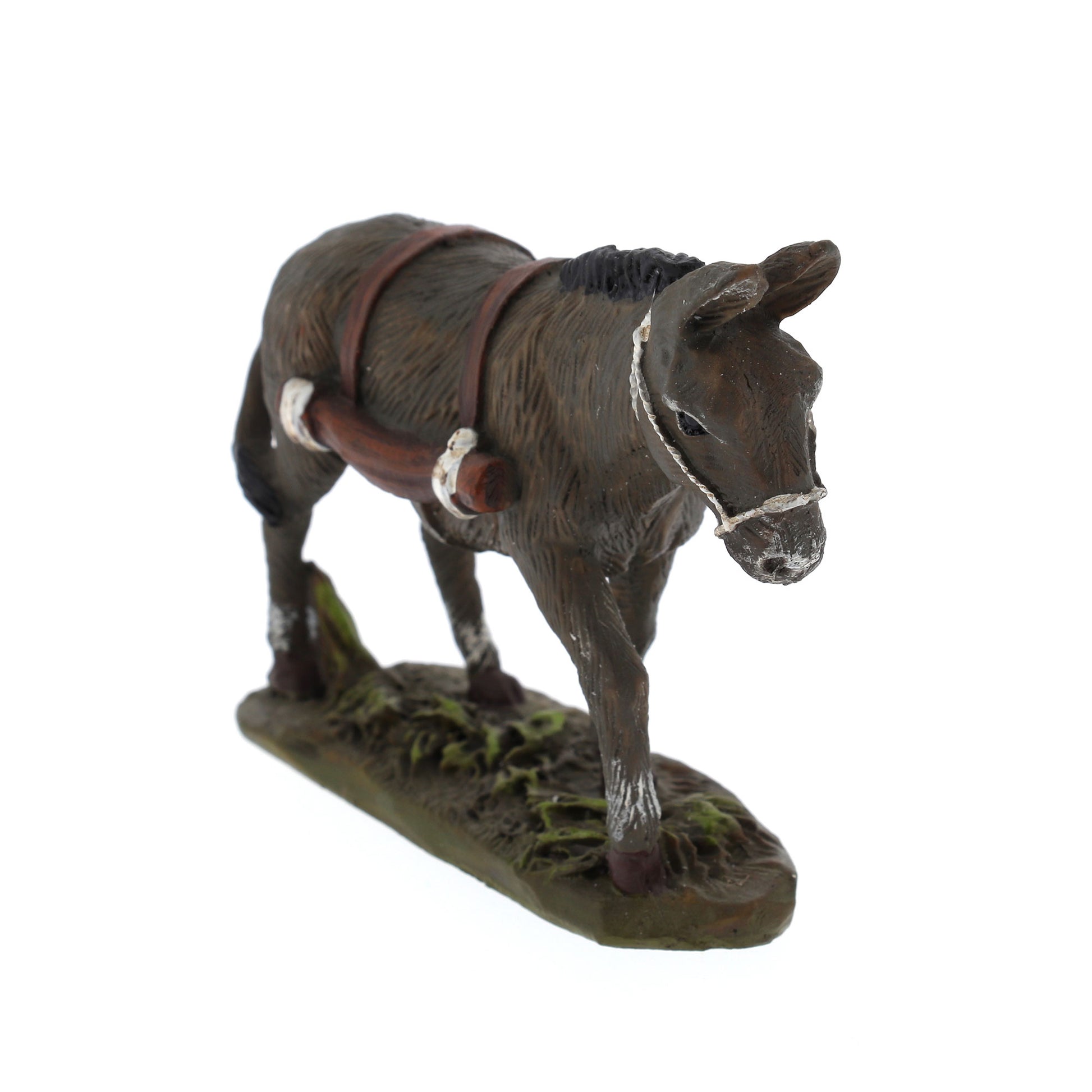 Asino in resina. Altezza 9,5 cm