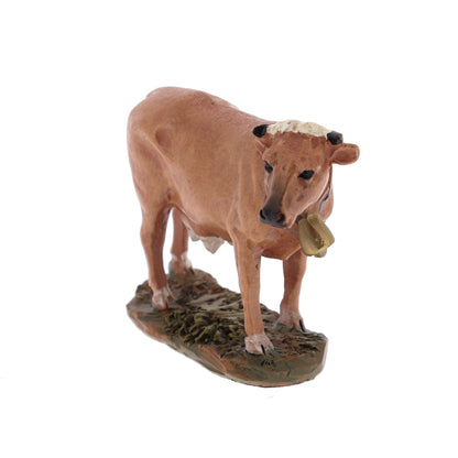 Mucca in resina. Altezza 8 cm