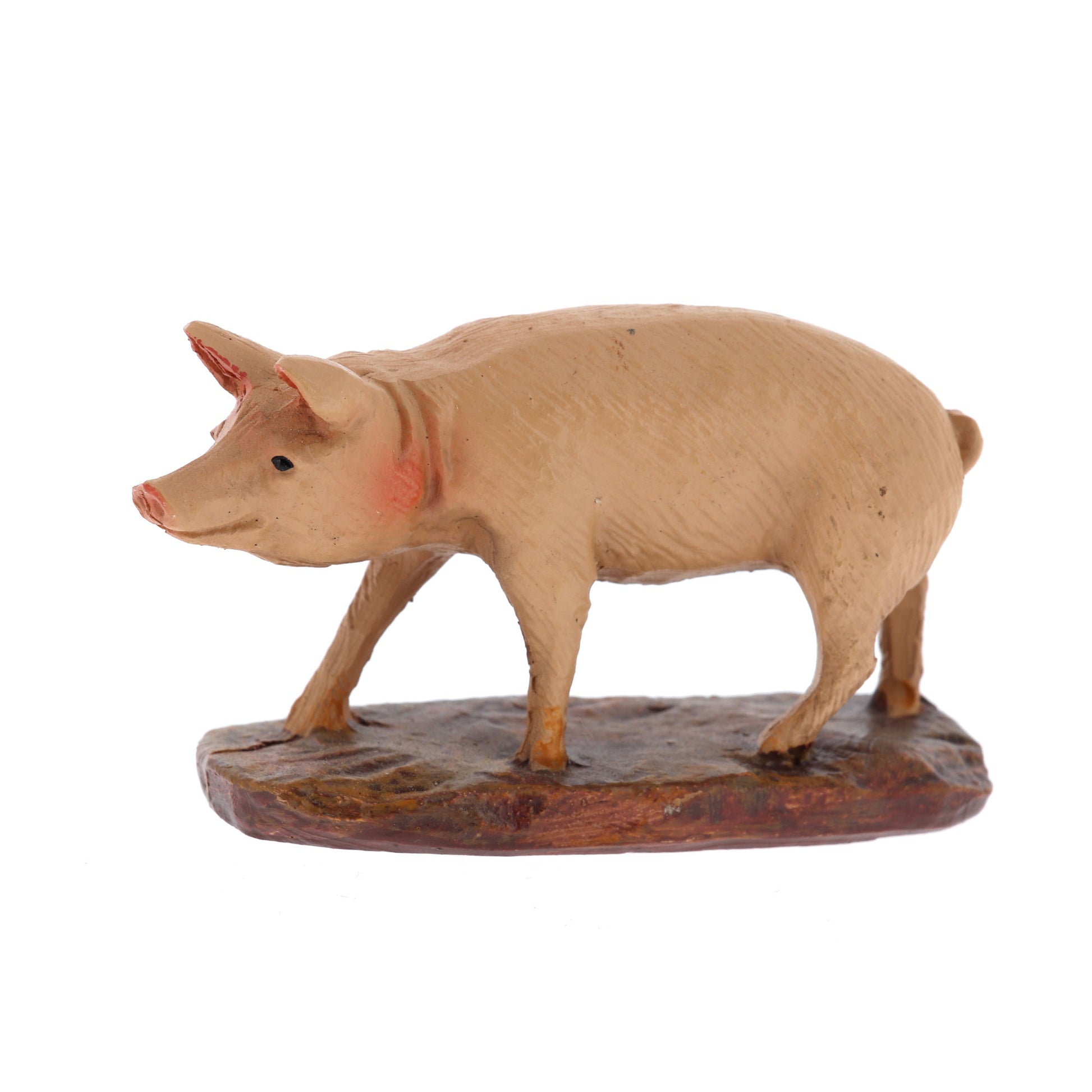 Maiale in resina. Altezza 5 cm
