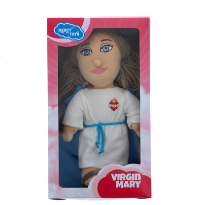 Peluche Vergine Maria. Altezza 34,5 cm