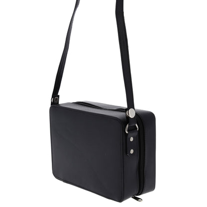 Borsa da viaggio per celebrazioni, in similpelle nera