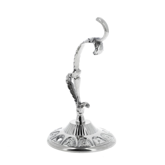 Gancio per lanterna a sospensione  in ottone. Lunghezza 14 cm
