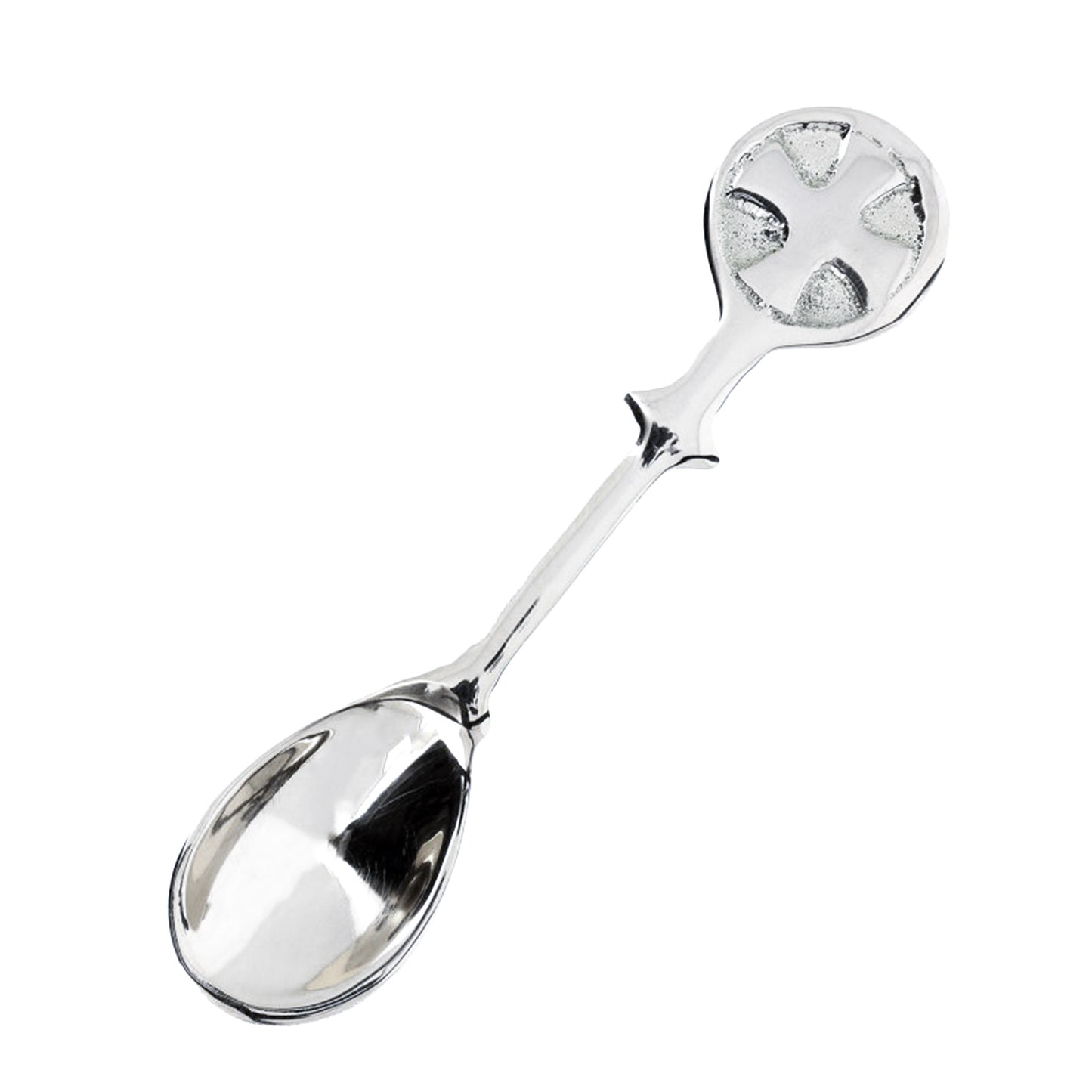 Cucchiaino per incenso in ottone. Lunghezza 10 cm
