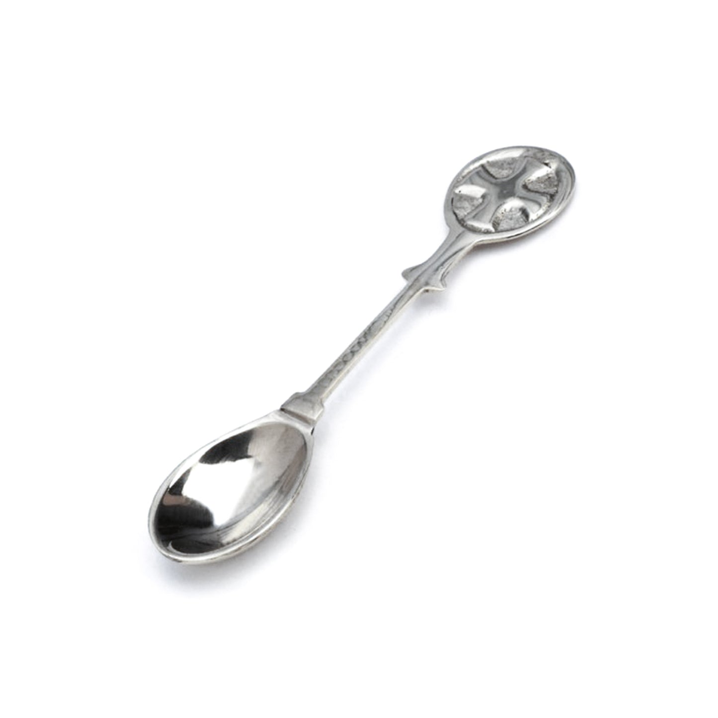 Cucchiaino per incenso in ottone. Lunghezza 10 cm