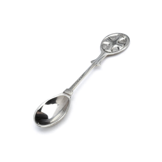 Cucchiaino per incenso in ottone. Lunghezza 10 cm