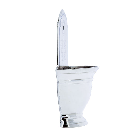  Acquasantiera in ottone. Dimensioni 8x16 cm