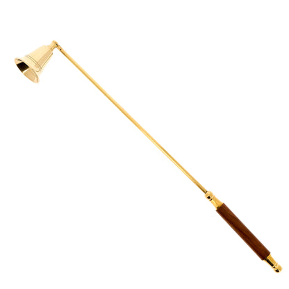 Spegni candela con manico in legno. Lunghezza 35 cm