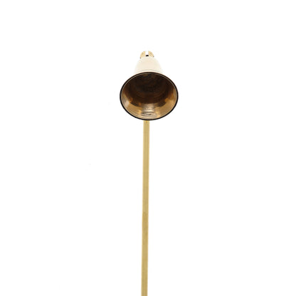 Spegni candela con manico in legno. Lunghezza 35 cm