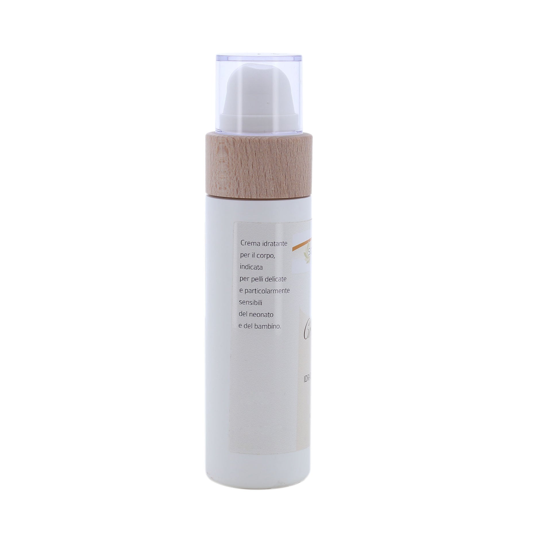 Crema idratante per il corpo, Linea Bimbo. Flacone da 100 ml