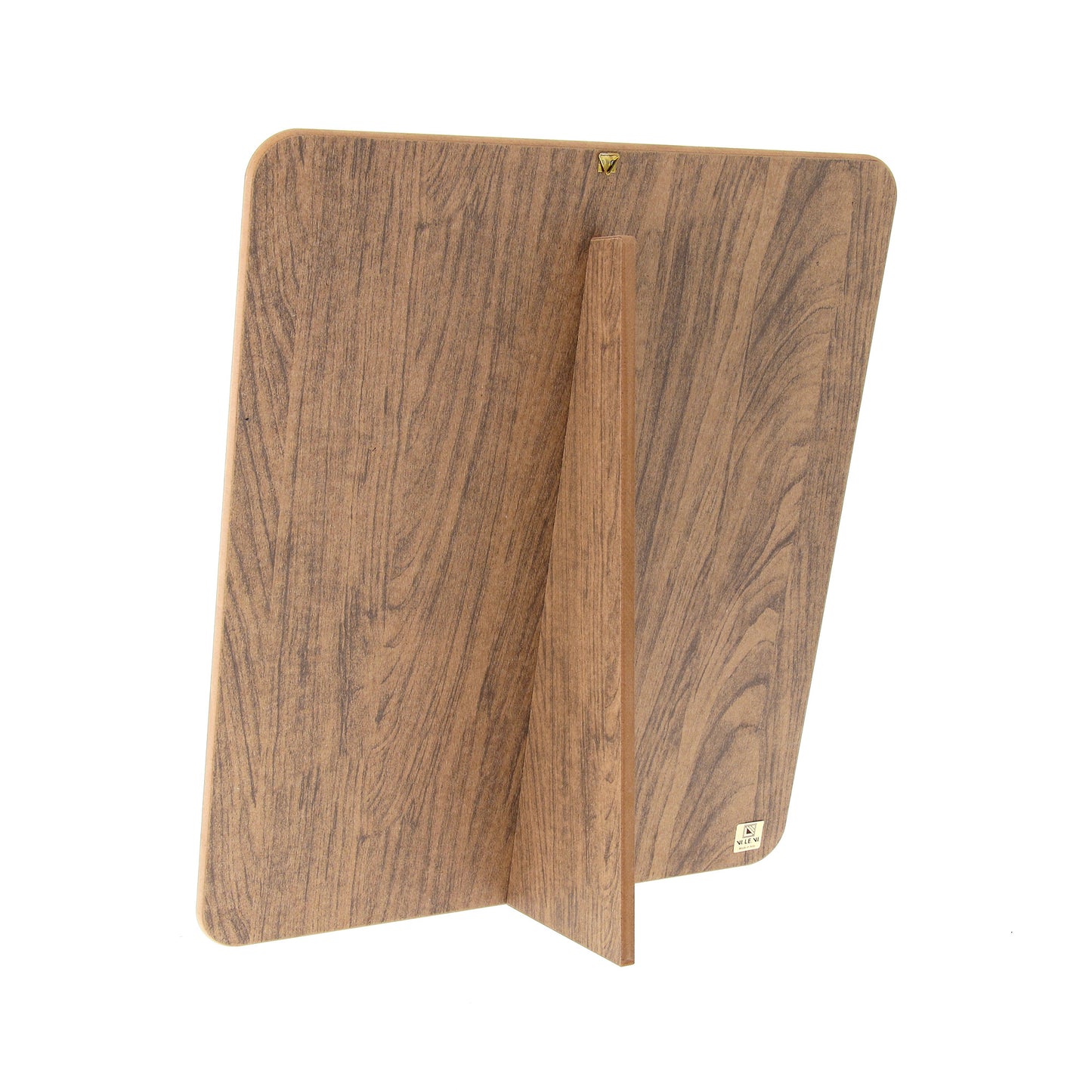Quadro in legno con immagine stampata su foglia argento. Dimensioni 39x45 cm