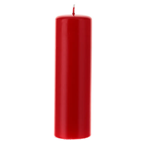Candela cero per liturgie, Avvento, Quaresima. Dimensioni 6x20  cm