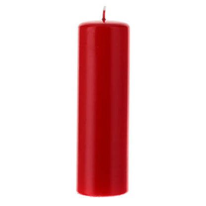 Candela cero per liturgie, Avvento, Quaresima. Dimensioni 6x20  cm