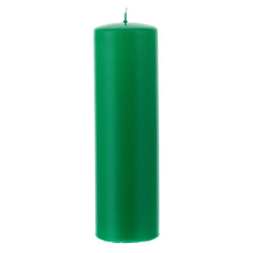 Candela cero per liturgie, Avvento, Quaresima. Dimensioni 6x20  cm