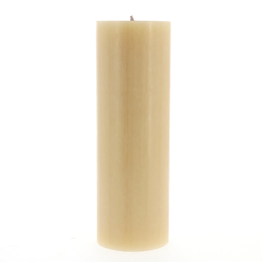 Candela da Altare in cera d'api. Dimensioni 8x24 cm