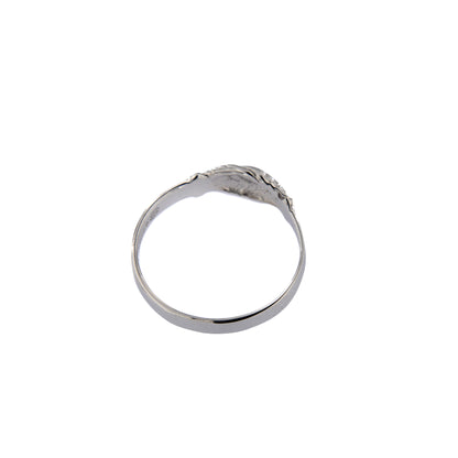Anello Santa Rita in argento 925 rodiato. Misure varie