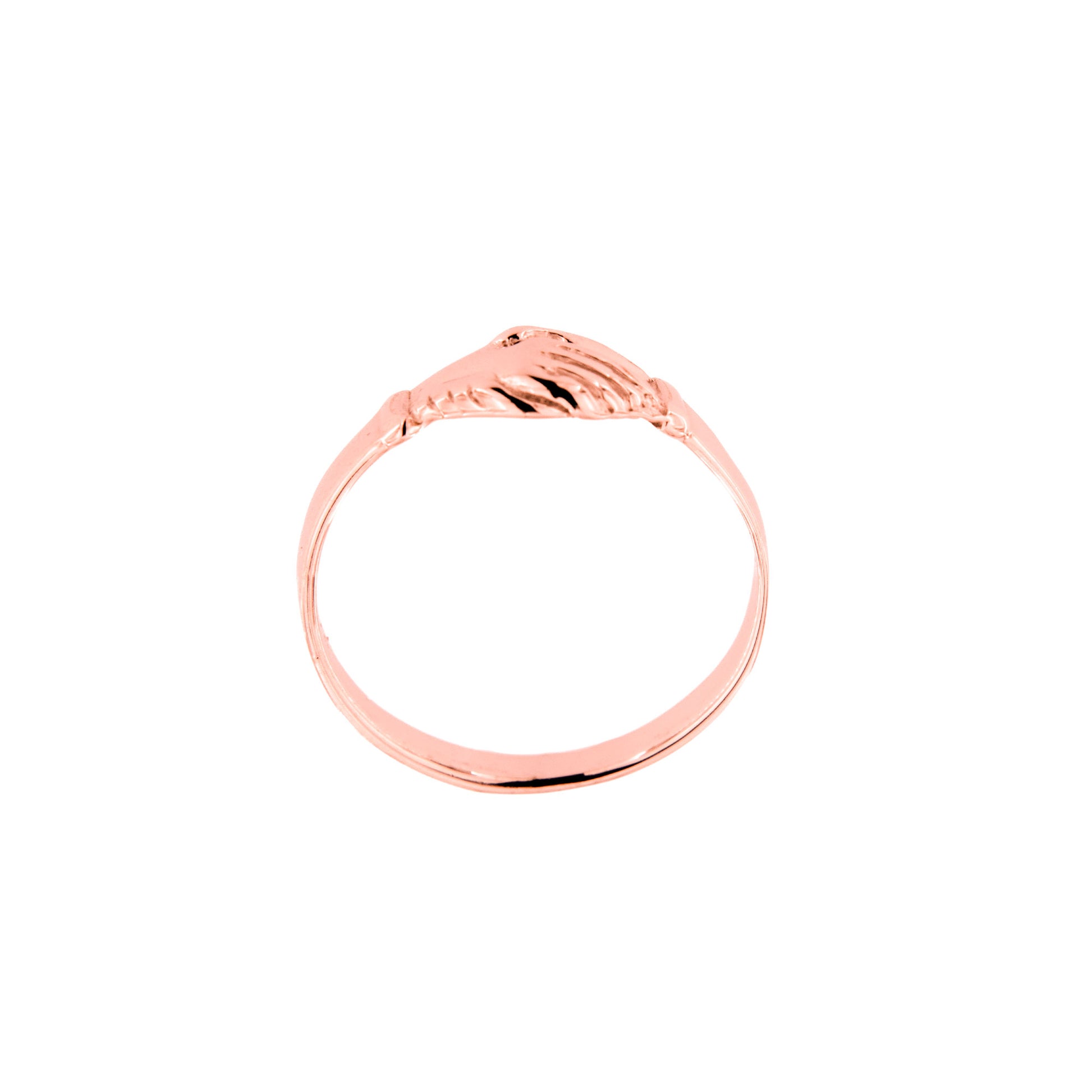 Anello Santa Rita in argento 925 rodiato rose'. Misure varie