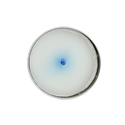 Lumino votivo ANTHARES in alluminio. Dimensione 2x4,7 cm