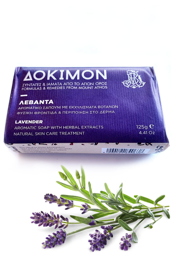 Sapone aromatico con essenza alla Lavanda 125 gr