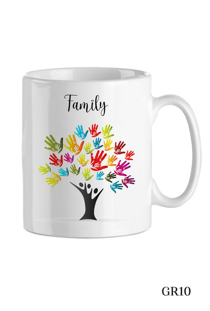 Tazza in porcellana bianca da personalizzare