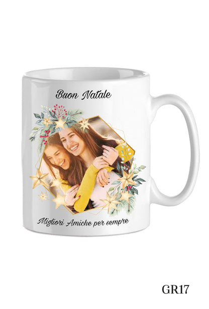 Tazza in porcellana bianca da personalizzare