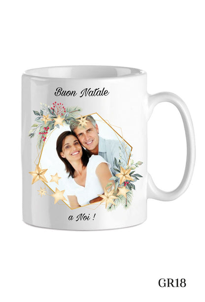 Tazza in porcellana bianca da personalizzare