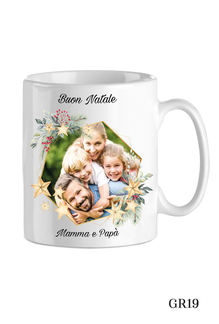 Tazza in porcellana bianca da personalizzare