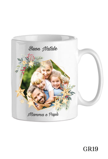 Tazza in porcellana bianca da personalizzare