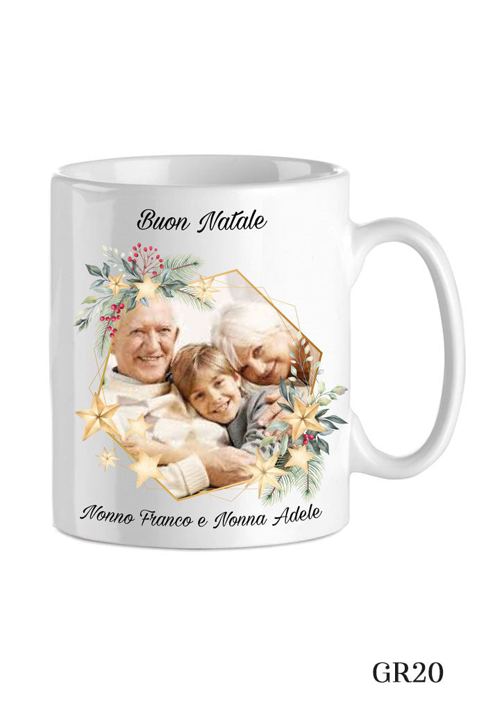 Tazza in porcellana bianca da personalizzare