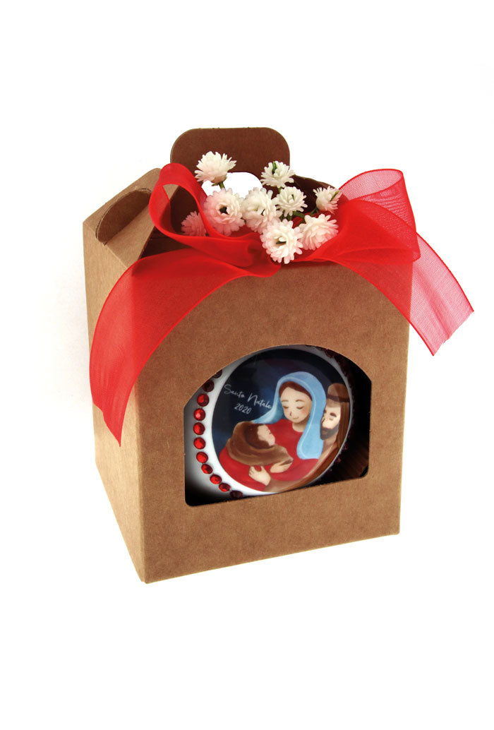 Confezione regalo per pallina di Natale personalizzata