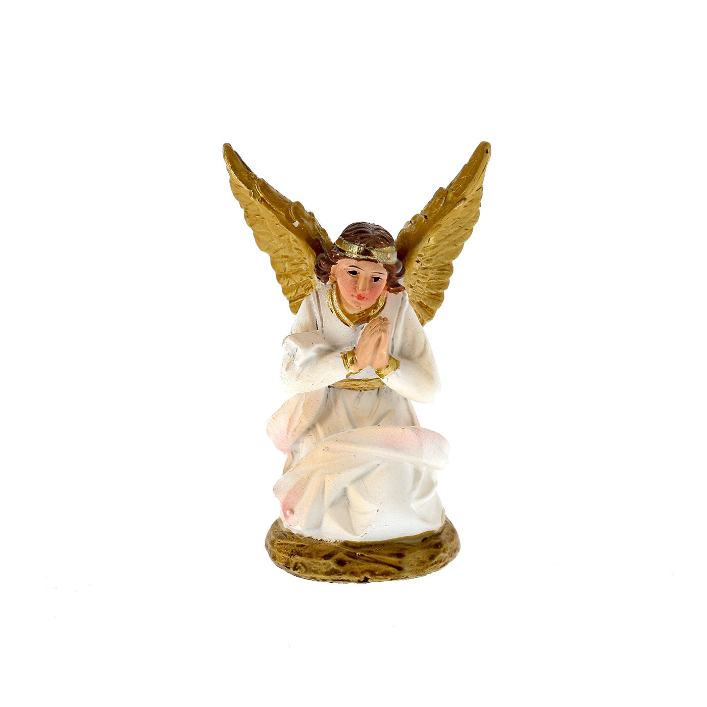 Set Presepe composto da 11 soggetti con capanna. Dimensioni 20x34 cm