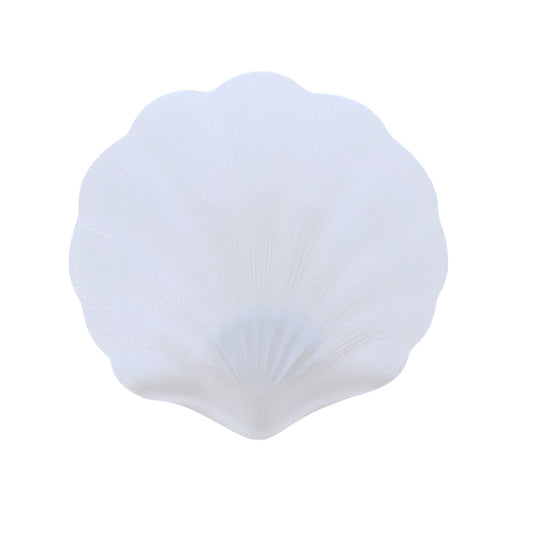 Piattino Battesimo in vetro con particolari in argento. Diametro 13 cm