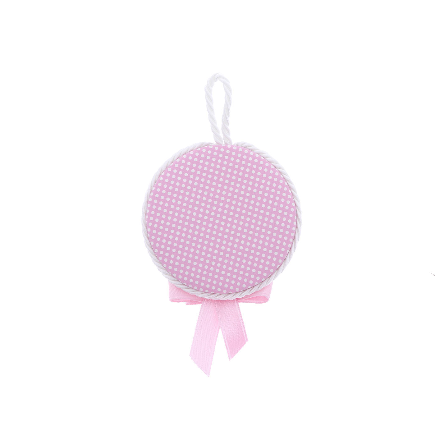 Capoculla rosa Angelo Custode. Diametro 6,5 cm