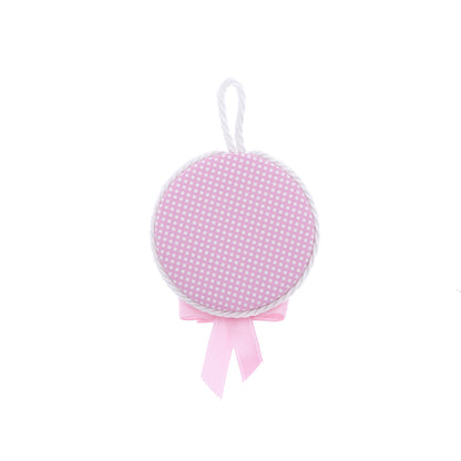 Capoculla rosa Angelo Custode. Diametro 6,5 cm