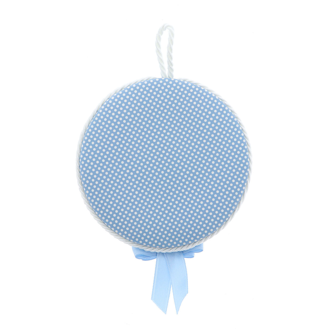 Capoculla celeste Angelo Custode. Diametro 6,5 cm